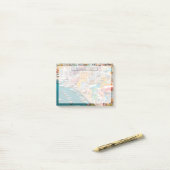 Küstenlinie | Neapel Italien Post-it Klebezettel (Auf Schreibtisch)