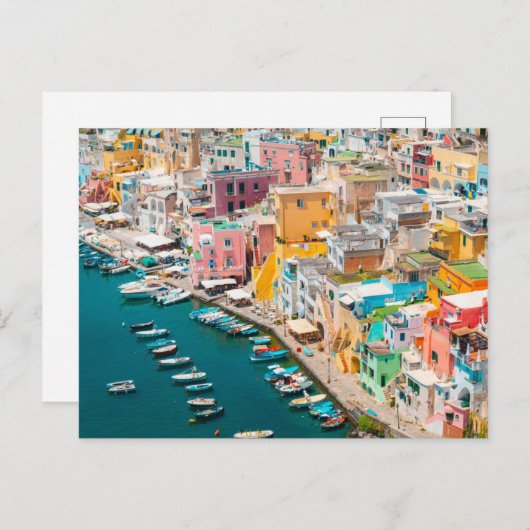 Küstenlinie | Neapel Italien Postkarte (Vorne/Hinten)