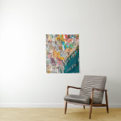 Küstenlinie | Neapel Italien Wandteppich (Beispiel)