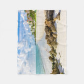 Küstenlinie | Neapel Pier, Südwestflorida Fleecedecke (Vorderseite)