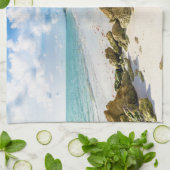 Küstenlinie | Neapel Pier, Südwestflorida Geschirrtuch (Gefaltet)