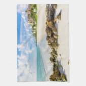 Küstenlinie | Neapel Pier, Südwestflorida Geschirrtuch (Vertikal)