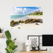 Küstenlinie | Neapel Pier, Südwestflorida Poster (Heimbüro)