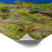 Küstenlinie Neufundland Poster (Ecke)