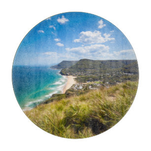 Küstenlinie New South Wales, Australien Schneidebrett