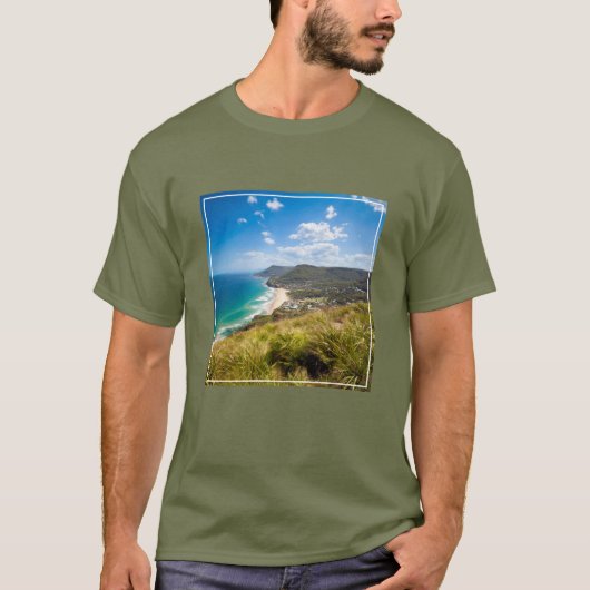 Küstenlinie | New South Wales, Australien T-Shirt (Vorderseite)
