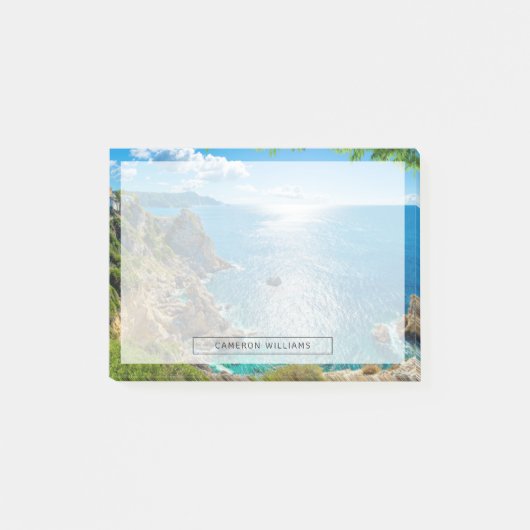 Küstenlinie | Palaiokastritsa, Korfu, Griechenland Post-it Klebezettel (Vorderseite)