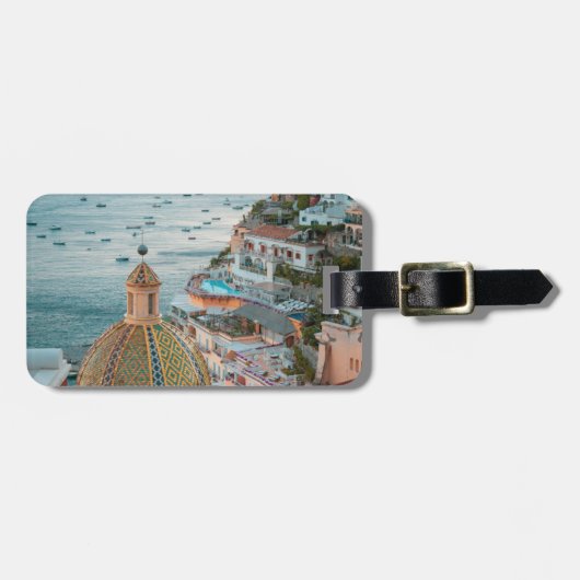 Küstenlinie | Positano, Amalfi Coast, Italien Gepäckanhänger (Vorderseite horizontal)