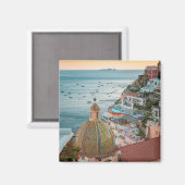 Küstenlinie | Positano, Amalfi Coast, Italien Magnet (Vorderseite/Rückseite)