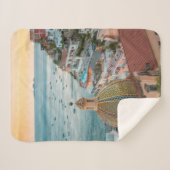 Küstenlinie | Positano, Amalfi Coast, Italien Sherpadecke (Vorderseite (Horizontal))