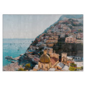 Küstenlinie | Positano Italien, Cliffside Village Schneidebrett (Vorderseite)