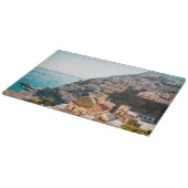 Küstenlinie | Positano Italien, Cliffside Village Schneidebrett (Ecke)