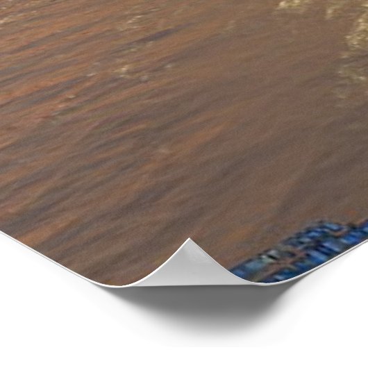 Küstenlinie Poster (Ecke)