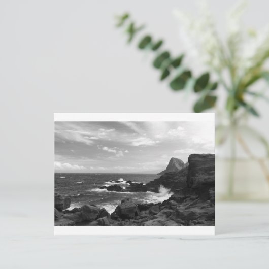 Küstenlinie Postkarte (Stehend Vorderseite)