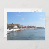 Küstenlinie Postkarte (Vorne/Hinten)