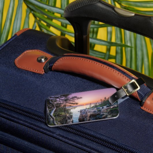 Küstenlinie | Ravens Nest Acadia Nationalpark Main Gepäckanhänger (Vorderseite Insitu 3)