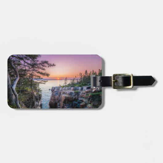 Küstenlinie | Ravens Nest Acadia Nationalpark Main Gepäckanhänger (Vorderseite horizontal)