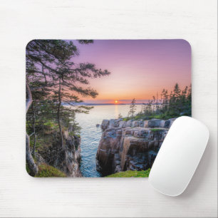 Küstenlinie Ravens Nest Acadia Nationalpark Main Mousepad