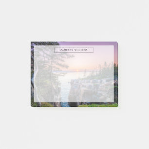 Küstenlinie Ravens Nest Acadia Nationalpark Main Post-it Klebezettel