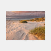 Küstenlinie | Saltum Beach, Dänemark Fleecedecke (Vorderseite (Horizontal))