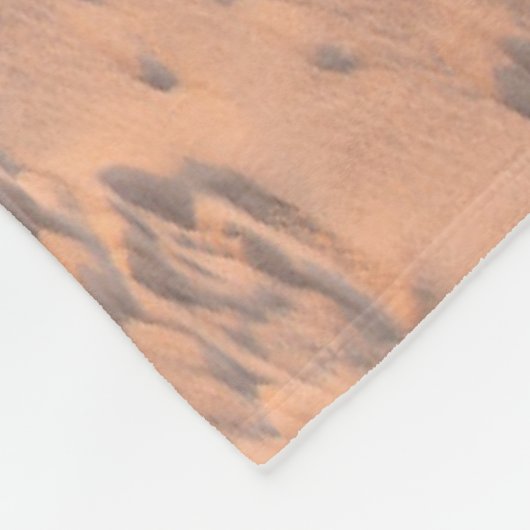 Küstenlinie | Saltum Beach, Dänemark Fleecedecke (Ecke)