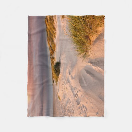 Küstenlinie | Saltum Beach, Dänemark Fleecedecke (Vorderseite)