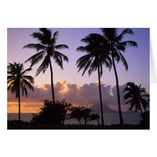 Küstenlinie St. Kitts (Vorderseite (Horizontal))