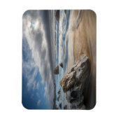 Küstenlinie | Stormy Big Sur, Kalifornien Magnet (Vertikal)