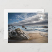 Küstenlinie | Stormy Big Sur, Kalifornien Postkarte (Vorne/Hinten)