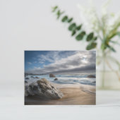 Küstenlinie | Stormy Big Sur, Kalifornien Postkarte (Stehend Vorderseite)