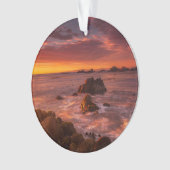 Küstenlinie | Sunset Pacific Grove Carmel Californ Ornament (Vorderseite)