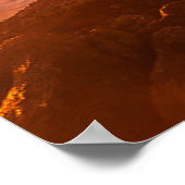 Küstenlinie | Sunset Pacific Grove Carmel Californ Poster (Ecke)