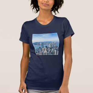 Küstenlinie   Tsim Sha Tsu, Hong Kong Island, Asie T-Shirt