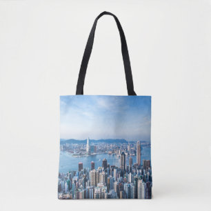 Küstenlinie Tsim Sha Tsu, Hong Kong Island, Asie Tasche