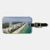 Küstenlinie | Urban Beach, Miami, Florida Gepäckanhänger (Vorderseite horizontal)