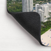 Küstenlinie | Urban Beach, Miami, Florida Mousepad (Ecke)