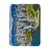 Küstenlinie | Vancouver, British Columbia, Kanada Magnet (Vertikal)