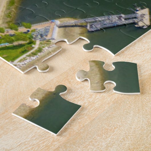 Küstenlinie | Vancouver, British Columbia, Kanada Puzzle (Seite)