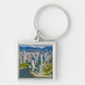 Küstenlinie | Vancouver, British Columbia, Kanada Schlüsselanhänger (Vorne)