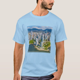 Küstenlinie Vancouver, British Columbia, Kanada T-Shirt