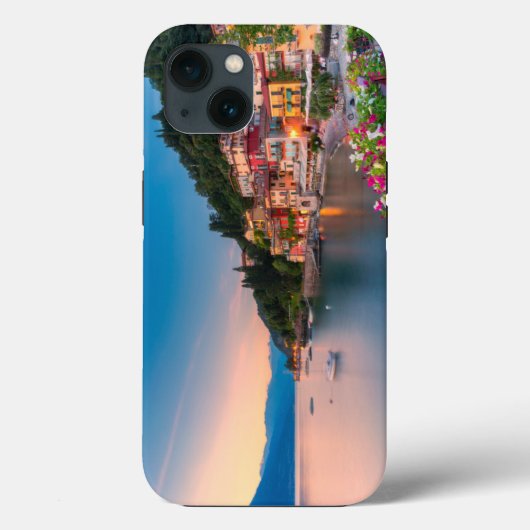 Küstenlinie | Varenna, Lombardei, Italien Case-Mate iPhone Hülle (Rückseite)