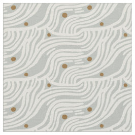 Küstenlinien Erdig Minimalistisch salbeiblau Stoff