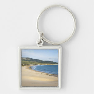 Küstenlinien-Strand entlang der Küste nahe Tarif Schlüsselanhänger