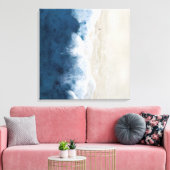Küstenluft Beach Sand Canvas Print Leinwanddruck (Insitu (Wohnzimmer))