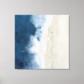 Küstenluft Beach Sand Canvas Print Leinwanddruck (Vorderseite)