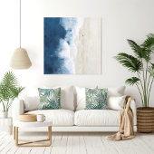 Küstenluft Beach Sand Canvas Print Leinwanddruck