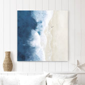 Küstenluft Beach Sand Canvas Print Leinwanddruck