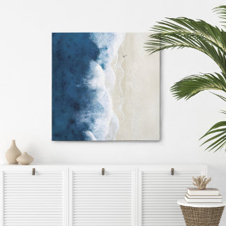 Küstenluft Beach Sand Canvas Print Leinwanddruck
