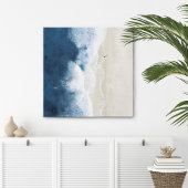 Küstenluft Beach Sand Canvas Print Leinwanddruck