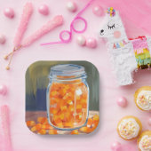 Küstenmaisglas | Frohes Halloween  Pappteller (Party)